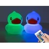 Led duck night light rgb remote control usb