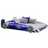 Luco Vaikiška lova Formulė su čiužiniu 160x80 Mėlyna