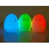 Led night light for kids rgb egg touch