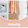 Songmics Plastikinė spinta vaikams