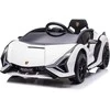 HOMCOM SIAN SUV 2 važiavimo režimai, elektrinis automobilis su nuotolinio valdymo pulteliu, ypač plačios padangos, muzika (MP3/USB), lengvas, 37-60 mėn