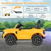 Vaikiškas automobilis 12 V Geltonas