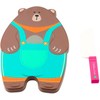 Lean Toys Vaikiškas daržovių pjaustymo rinkinys su pjaustymo lentele ir peiliu