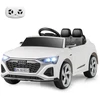 Vaikiškas elektrinis automobilis 12 V baltas