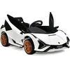Vaikiškas elektrinis automobilis baltas