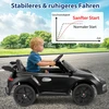Vaikiškas elektrinis automobilis juodas