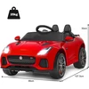 Vaikiškas elektrinis automobilis raudonas