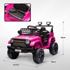 Vaikiškas elektrinis automobilis rožinis