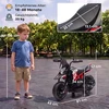 Vaikiškas elektrinis motociklas APRILIA DORSODURO 900, raudonas ir juodas, 81 × 43 × 57 cm