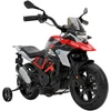 Vaikiškas elektrinis motociklas BMW G310 GS su ličio jonų akumuliatoriumi, raudonos ir juodos spalvos, 102 × 62 × 73 cm