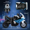 Vaikiškas elektrinis motociklas BMW S1000RR, 6 V, mėlynas, 66 × 37 × 44 cm
