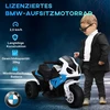 Vaikiškas elektrinis motociklas BMW S1000RR, 6 V, mėlynas, 66 × 37 × 44 cm
