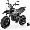 Vaikiškas elektrinis motociklas mėlynas