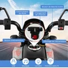 Vaikiškas elektrinis motociklas mėlynas