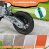 Vaikiškas elektrinis motociklas oranžinis