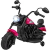 Vaikiškas elektrinis motociklas rožinis