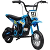 Vaikiškas elektrinis motociklas su 24 V 250 W varikliu ir galine pakaba, mėlynas ir juodas, 119 × 64 × 76,5 cm