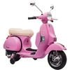 Vaikiškas elektrinis motociklas Vespa PX150, rožinis, 107 × 51 × 80 cm