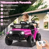 Vaikiškas elektrinis sunkvežimis Rožinis