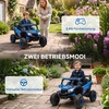 Vaikiškas elektromobilis 12 V su nuotoliniu valdymu, mėlynas, 96 × 61 × 56 cm