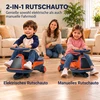 Vaikiškas elektromobilis 2-in-1 su ličio akumuliatoriumi, 78 × 34 × 40 cm