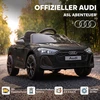 Vaikiškas elektromobilis Audi A5L su nuotolinio valdymo pultu, juodas, 101 × 55 × 43 cm