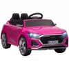 Vaikiškas elektromobilis Audi Q8 e-tron Sportback su nuotolinio valdymo pultu, rožinis, 98 × 49,5 × 43 cm