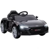 Vaikiškas elektromobilis Audi R8 Spyder su nuotolinio valdymo pultu, juodas, 107 × 58 × 44 cm