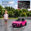 Vaikiškas elektromobilis licencijuotas Audi A5L su 2,4 GHz nuotolinio valdymo pultu, rožinis, 101 × 55 × 43 cm
