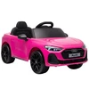 Vaikiškas elektromobilis licencijuotas Audi A5L su 2,4 GHz nuotolinio valdymo pultu, rožinis, 101 × 55 × 43 cm