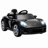 Vaikiškas elektromobilis Porsche Carrera GT, juodas, 111,1 × 59 × 45 cm