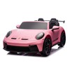 Lean Cars Vaikiškas elektromobilis Porsche GT3 DK-P911, rožinis