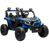 Vaikiškas elektromobilis UTV, dvivietis, 2 × 120 W, mėlynas ir juodas, 121 × 79 × 77 cm