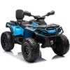 Lean Cars Vaikiškas keturratis Can Am Outlander 4x4 DK-CA005 mėlynas