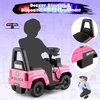 Vaikiškas policijos automobilis rožinis