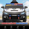Vaikiškas policijos elektromobilis su nuotolinio valdymo pultu, 96 × 60 × 45 cm