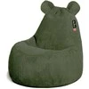 Vaikiškas sėdmaišis Qubo Teddy Moss FEEL 55x60x50 cm