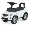 Vaikiškas stumdomas automobilis Baltas