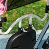 HOMCOM 6-in-1 triratukas su stūmimo rankena, vaikiškas triratukas su nuimamu stogeliu nuo saulės, su 5 taškų saugos diržais, krepšeliu, gėrimų laikikliu, vaikams nuo 1 iki 5 metų, rožinis