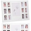 Vaiko nuotraukų rėmelis Springos 13 vietų su moliniu atspaudu