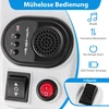 Vaikų elektrinis automobilis mėlyna–balta