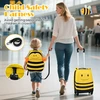 Vaikų lagaminų rinkinys geltonas 2 vnt.
