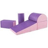Vaikų laipiojimo ir ropimo rinkinys violetinis 5 vnt.