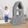 Vaikų sofa Pilka/Alyvinė/Rožinė 8 vnt.