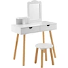 Vaikų staliukas baltas