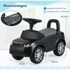 Vaikų stumdomas automobilis Juodas