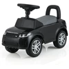 Vaikų stumdomas automobilis Juodas