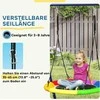AIYAPLAY vaikiškų sūpynių rinkinys "6 in 1", pagamintas iš plieno, su sūpynėmis su diržu, sūpynėmis su lizdu, virvinėmis sūpynėmis, tinklu, kopėčiomis ir krepšinio lanku 3-8 metų vaikams