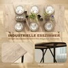 Valgomasis stalas 180 x 80 x 75,5 cm