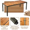 Valgomojo komplektas 190 x 90 x 74 cm 9 vnt.